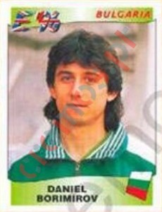 148 Daniel Borimirov – UEFA Euro England 1996 Panini