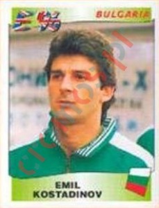 150 Emil Kostadinov – UEFA Euro England 1996 Panini