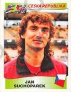 219 Jan Suchoparek – UEFA Euro England 1996 Panini