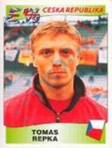220 Tomas Repka – UEFA Euro England 1996 Panini