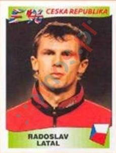 222 Radoslav Latal – UEFA Euro England 1996 Panini