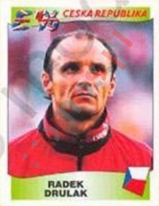 229 Radek Drulak – UEFA Euro England 1996 Panini