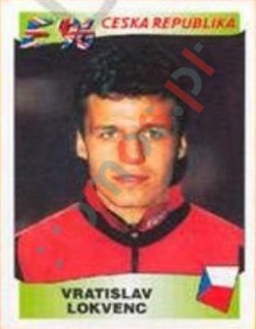 232 Vratislav Lokvenc – UEFA Euro England 1996 Panini