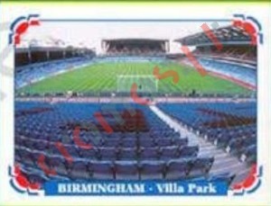 22 Birmingham - Villa Park – UEFA Euro England 1996 Panini