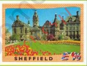 31 Sheffield – UEFA Euro England 1996 Panini