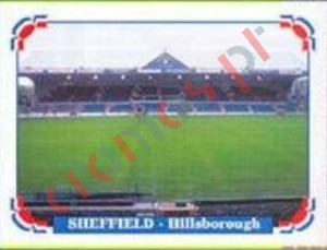 32 Sheffield - Hillsborough – UEFA Euro England 1996 Panini