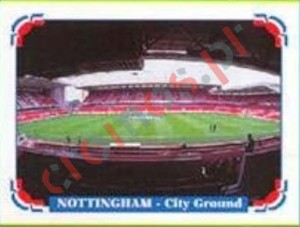34 Nottingham - City Ground – UEFA Euro England 1996 Panini