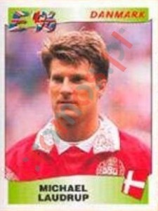 287 Michael Laudrup – UEFA Euro England 1996 Panini
