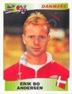 293 Erik Bo Andersen – UEFA Euro England 1996 Panini