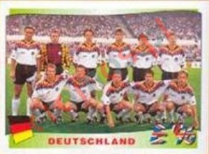 196 Deutschland team – UEFA Euro England 1996 Panini
