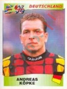 197 Andreas Köpke – UEFA Euro England 1996 Panini