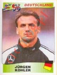 200 Jürgen Kohler – UEFA Euro England 1996 Panini