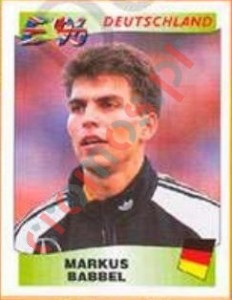 201 Markus Babbel – UEFA Euro England 1996 Panini