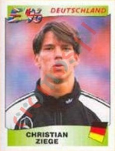 203 Christian Ziege – UEFA Euro England 1996 Panini