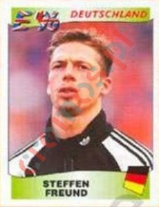 205 Steffen Freund – UEFA Euro England 1996 Panini