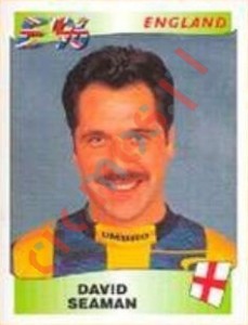 37 David Seaman – UEFA Euro England 1996 Panini