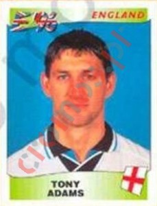 39 Tony Adams – UEFA Euro England 1996 Panini