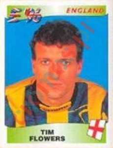 54 Tim Flowers – UEFA Euro England 1996 Panini