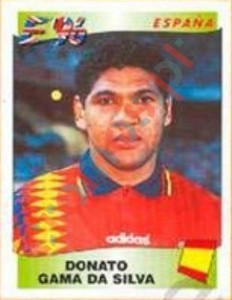 125 Donato Gama da Silva – UEFA Euro England 1996 Panini