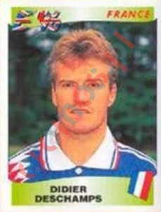 186 Didier Deschamps – UEFA Euro England 1996 Panini