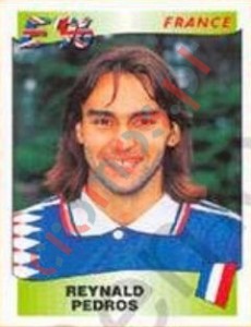188 Reynald Pedros – UEFA Euro England 1996 Panini