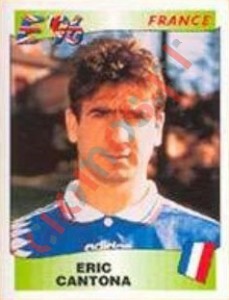 191 Eric Cantona – UEFA Euro England 1996 Panini