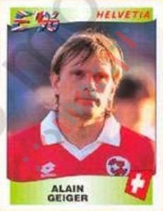 59 Alain Geiger – UEFA Euro England 1996 Panini