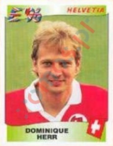 62 Dominique Herr – UEFA Euro England 1996 Panini