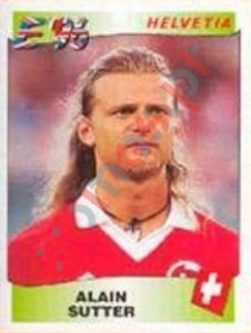 67 Alain Sutter – UEFA Euro England 1996 Panini
