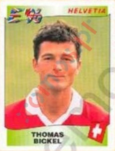 68 Thomas Bickel – UEFA Euro England 1996 Panini