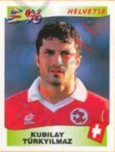 72 Kubilay Türkyilmaz – UEFA Euro England 1996 Panini