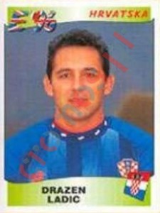 337 Drazen Ladic – UEFA Euro England 1996 Panini
