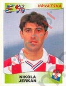 338 Nikola Jerkan – UEFA Euro England 1996 Panini