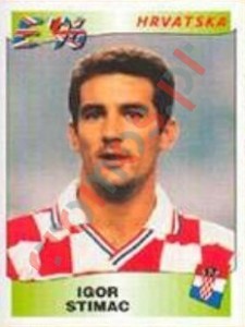 340 Igor Stimac – UEFA Euro England 1996 Panini