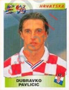 341 Dubravko Pavlicic – UEFA Euro England 1996 Panini