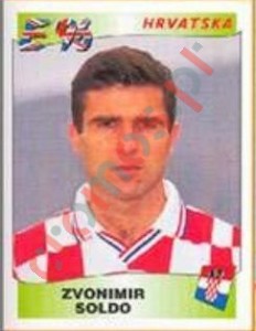 343 Zvonimir Soldo – UEFA Euro England 1996 Panini