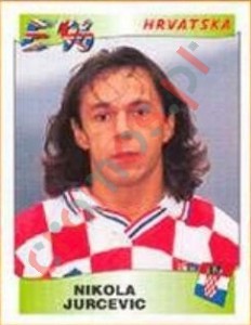 344 Nikola Jurcevic – UEFA Euro England 1996 Panini