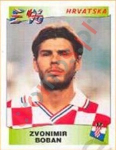 345 Zvonimir Boban – UEFA Euro England 1996 Panini