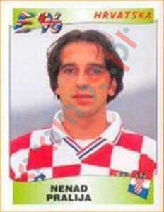 346 Nenad Pralija – UEFA Euro England 1996 Panini