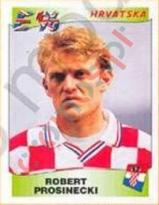 349 Robert Prosinecki – UEFA Euro England 1996 Panini
