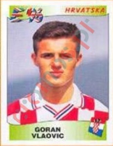 353 Goran Vlaovic – UEFA Euro England 1996 Panini