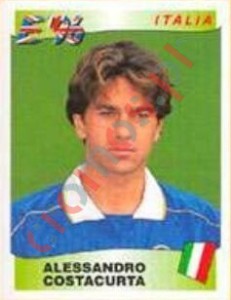 240 Alessandro Costacurta – UEFA Euro England 1996 Panini