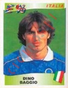 246 Dino Baggio – UEFA Euro England 1996 Panini