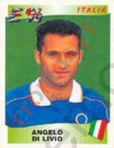 248 Angelo di Livio – UEFA Euro England 1996 Panini