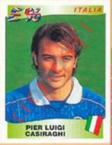 253 Pier Luigi Casiraghi – UEFA Euro England 1996 Panini