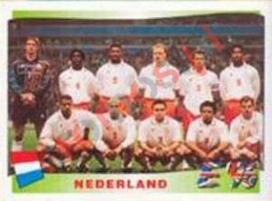 76 Nederland team – UEFA Euro England 1996 Panini