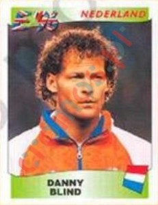 79 Danny Blind – UEFA Euro England 1996 Panini
