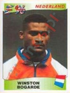 80 Winston Bogarde – UEFA Euro England 1996 Panini