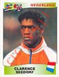 84 Clarence Seedorf – UEFA Euro England 1996 Panini