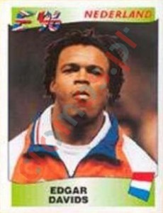 86 Edgar Davids – UEFA Euro England 1996 Panini
